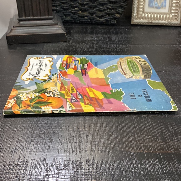 RARE 1955 Nebraska Vs. Duke Orange Bowl Football Program! - Picture 10 of 10